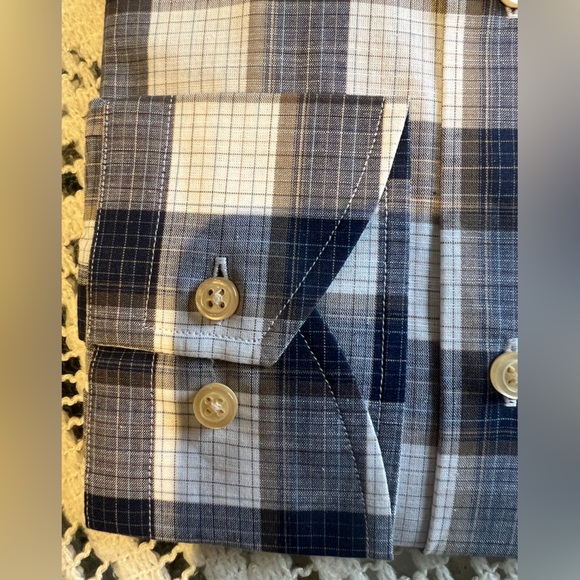 VanGils Cotton Plaid Button Down Shirt - Picture 5 of 7